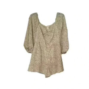 Main Strip Cheetah Romper